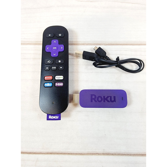 Roku RC23 Remote With HDMI Streaming Stick Receiver Dongle 5959A-R1008 - Picture 1 of 12
